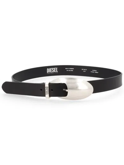 Diesel Black B-rop Buckle Belt