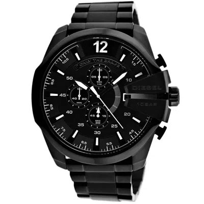 Diesel Mega Chief 51mm Watch In Gold