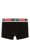 Diesel Set Di Tre Boxer Lunghi Con Elastico In Vita Con Logo All-over In Black