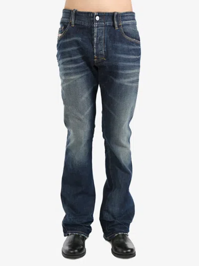 Diesel Bootcut Jeans In 01 Blue