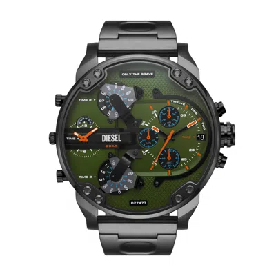 Diesel Men's Chronograph Multifunction, Gunmetal Stainless Steel Watch