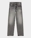 Diesel Gray Relaxed 2001 D-macro Jeans In Black