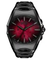 Diesel Men's D-curve Quartz Chronograph Black Stainless Steel Watch, 48mm In Black