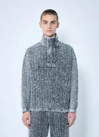 Diesel Men D-flow-s2 Sweatshirt In Gray