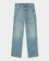 Diesel D-livery Straight-leg Jeans In Blue