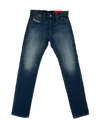 Diesel D-strukt Skinny Fit Blue Joggers Denim Jeans In Blue