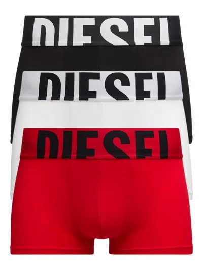 Diesel Men's Damien 3-pack Multicolor Boxer Briefs