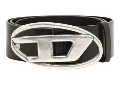 Pre-owned Diesel Men's  B1dr Belt In Black