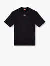 Diesel S-cooling Biologic Cotton Sweatshirt With Metal Oval-d Logo In Black