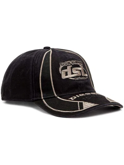 Pre-owned Diesel Men's  Carson Cap In Black