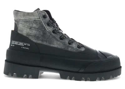 Pre-owned Diesel Men's  Dhiko Bt X Ankle Boots Sneakers In Black