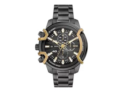Pre-owned Diesel Men's  Griffed Dz4668 Watch In Stainless Steel