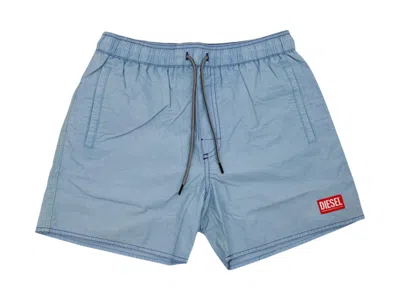 Pre-owned Diesel Men's  Light Waykeeki Swim Shorts In Blue