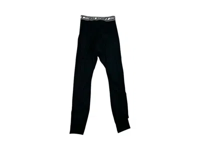 Pre-owned Diesel Men's  Logo Joggers In Black