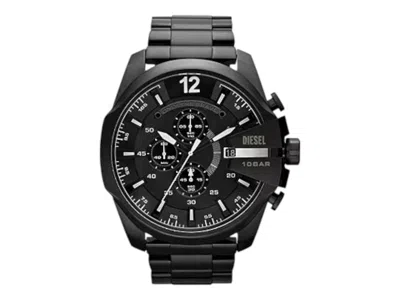 Pre-owned Diesel Men's  Mega Chief Dz4283 Watch In Stainless Steel
