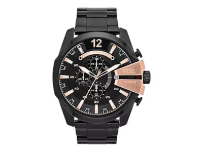 Pre-owned Diesel Men's  Mega Chief Dz4309 Watch In Stainless Steel