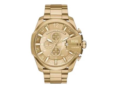 Pre-owned Diesel Men's  Mega Chief Dz4360 Watch In Stainless Steel