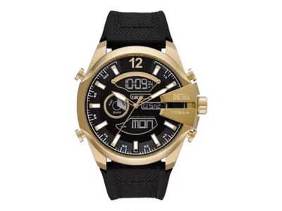 Pre-owned Diesel Men's  Mega Chief Dz4634 Watch In Stainless Steel