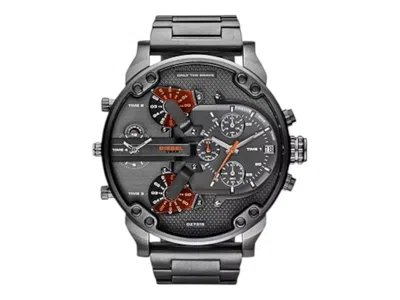 Pre-owned Diesel Men's  Mr. Daddy Dz7315 Watch In Stainless Steel