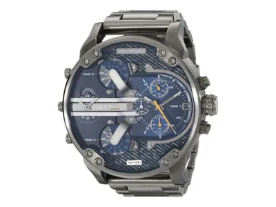Pre-owned Diesel Men's  Mr.daddy 2.0 Dz7331 Watch In Stainless Steel