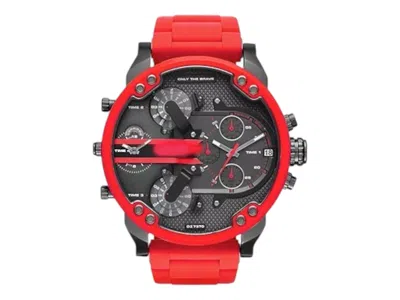 Pre-owned Diesel Men's  Mr.daddy 2.0 Dz7370 Watch In Stainless Steel