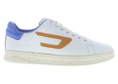 Pre-owned Diesel Men's  Sathene Low Sneakers In Praline/evening Sand/ganache
