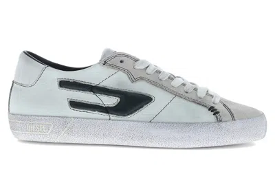Pre-owned Diesel Men's  Sleroji Low Sneakers In White/black