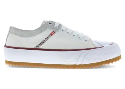 Pre-owned Diesel Men's  Sprincipia Low Sneakers In White