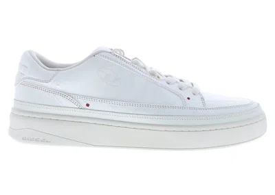 Pre-owned Diesel Men's  Ssinna Low Tk Sneakers In Jester Red/bright White