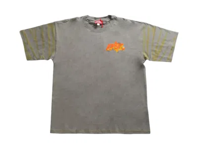 Pre-owned Diesel Men's  Tboxtr10 T-shirt In Gray