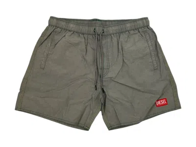 Pre-owned Diesel Men's  Waykeeki Swim Shorts In Gray