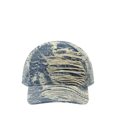 DIESEL MEN'S DISTRESSED CAP