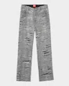 Diesel Relaxed Jeans D-boix 0cmbr In Grey