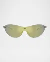 Diesel Iconic Oval Sunglasses In Violet