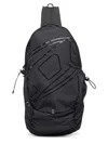 Diesel Men's Drape One-shoulder Backpack In Black