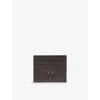 Diesel Logo-badge Leather Cardholder In H0738