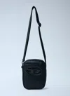 Diesel Holi-d-crossbody Bag In Pu And Neoprene In Black