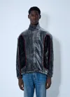 Diesel Men Jay-hay Track Jacket In Gray
