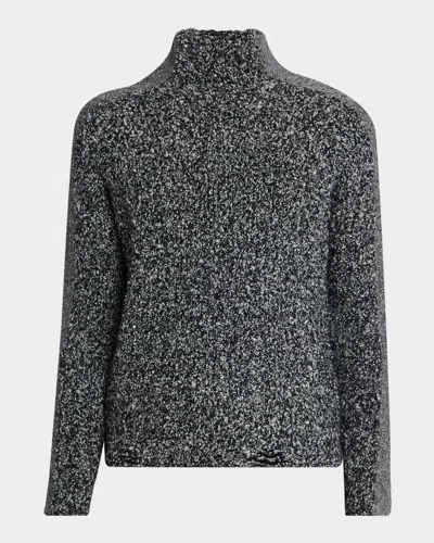DIESEL MEN'S K-ERLAND BOUCLE-KNIT FUNNEL NECK SWEATER