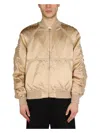 Diesel Men's Laminated-effect Jacket In Gold