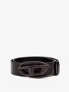 Diesel Smooth Leather Belt Oval-d Buckle