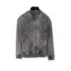 Diesel Men Logo D-carly-s Track Jacket In Gray
