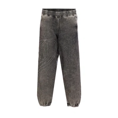 DIESEL DIESEL MEN LOGO D-PINT-S TRACK PANTS