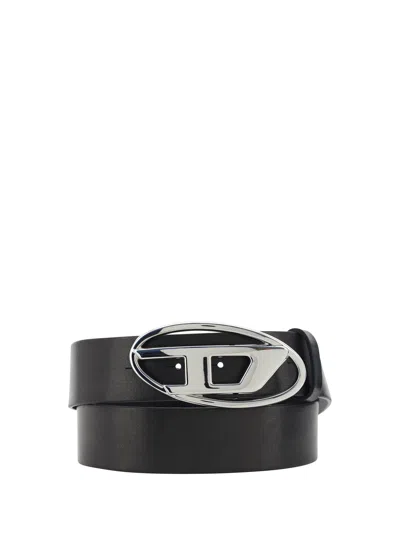 DIESEL DIESEL MEN LOGOED BELT