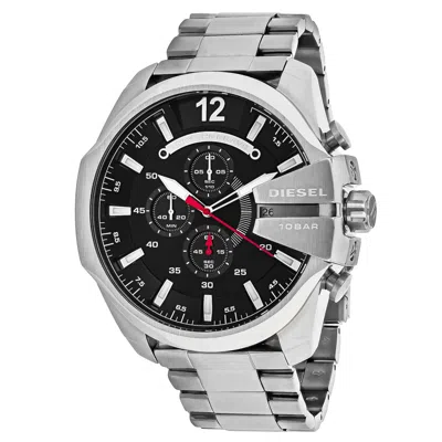 Diesel Men's Mega Chief Black Dial Watch