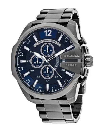 Diesel Mega Chief Chronograph 51mm In Grey