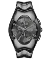Diesel Men's Mercurial Quartz Chronograph Gray Stainless Steel Watch, 45mm In Gray