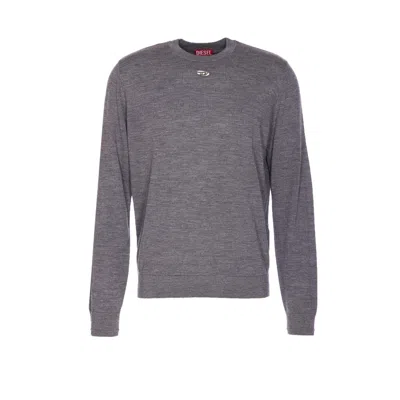 Diesel Men Ok-valiam Sweater In Gray