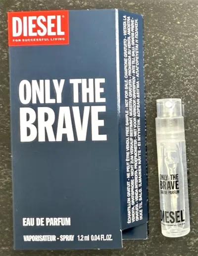Diesel Men's Only The Brave Eau De Parfum Edp Spray 0.04 oz Fragrances 3614274143676 In Transparent