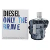 Diesel Men's Only The Brave Edt Spray 6.8 oz Fragrances 3605521806918 In Yellow/purple/orange